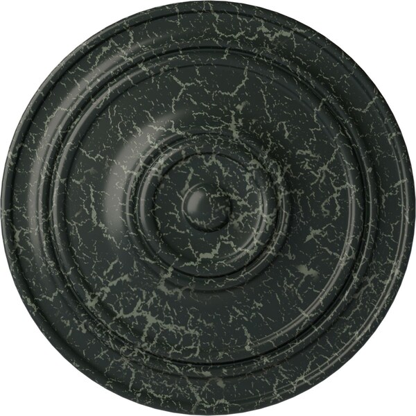 Ekena Millwork Classic Ceiling Medallion (For Canopies up to 5 1/2"), 21 7/8"OD x 2 3/8"P, Painted Turtle Crackle CM22CLPTC - main